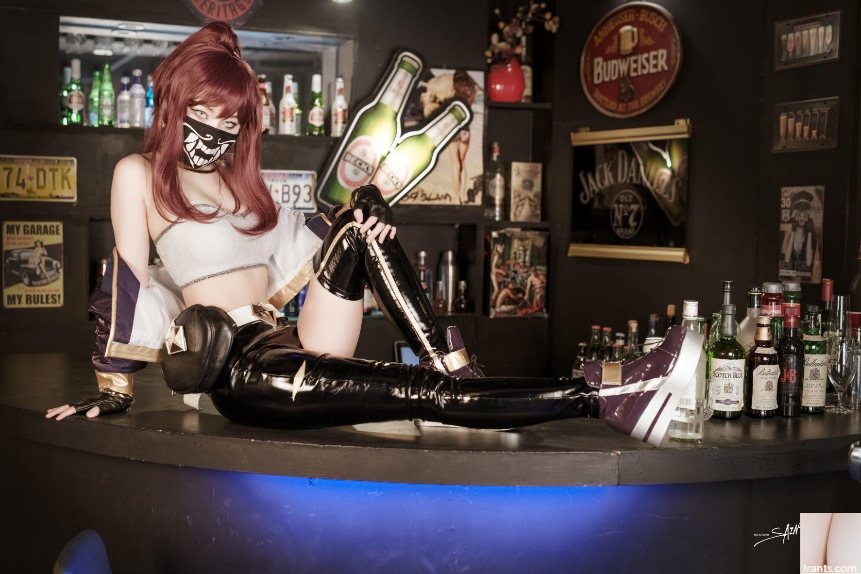 (Thánh Photolife) Yuna's cos vol.04 – KDA Akali & Nier Automata 2B (64P) - Ảnh 13