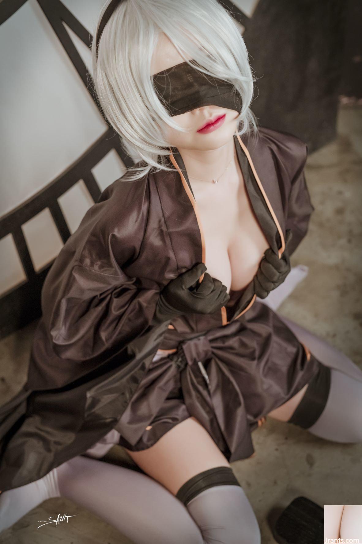 (Thánh Photolife) Yuna's cos vol.04 – KDA Akali & Nier Automata 2B (64P) - Ảnh 35