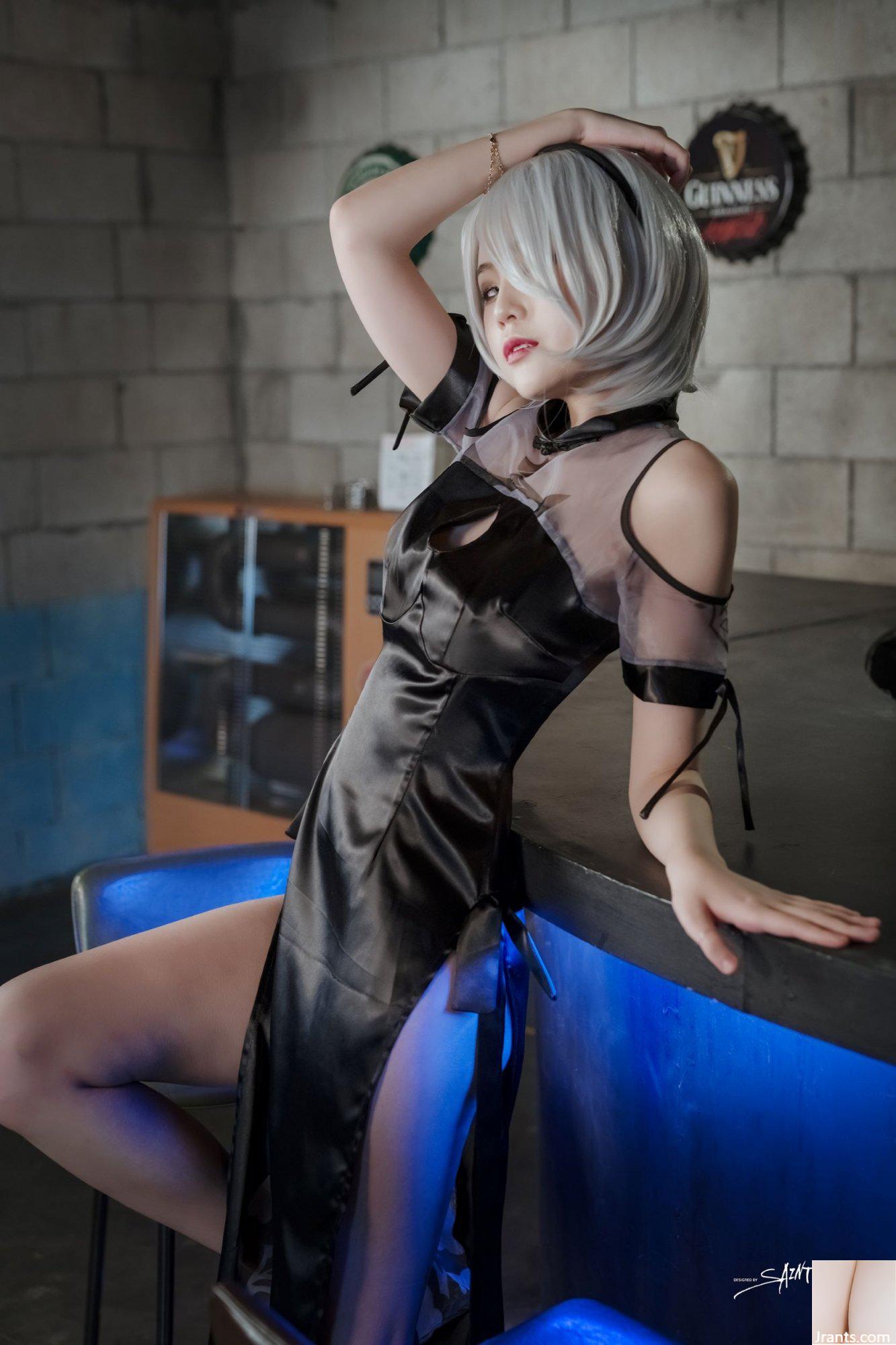 (Thánh Photolife) Yuna's cos vol.04 – KDA Akali & Nier Automata 2B (64P) - Ảnh 56