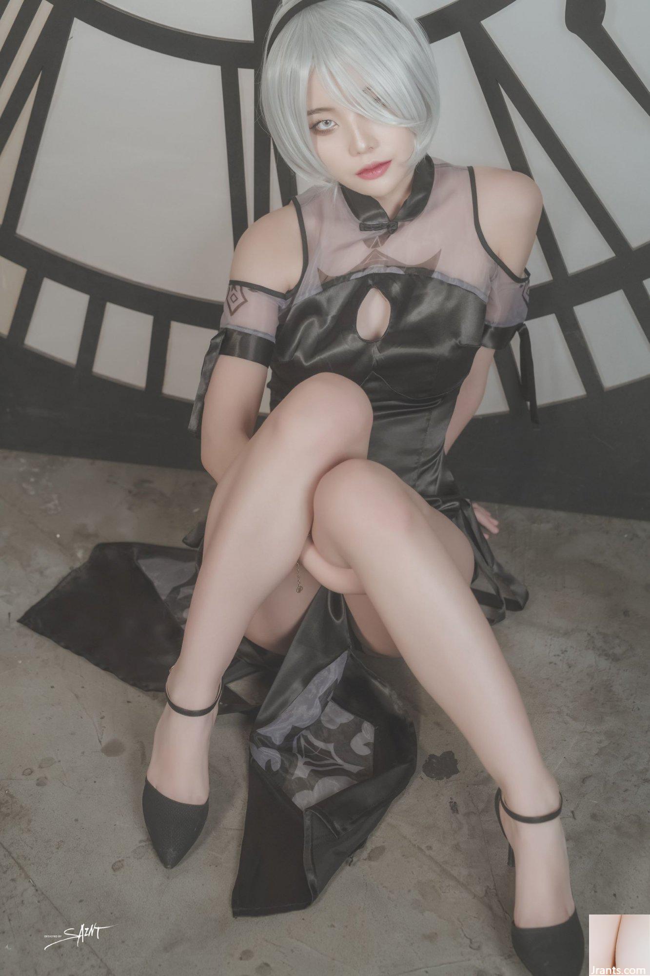 (Thánh Photolife) Yuna's cos vol.04 – KDA Akali & Nier Automata 2B (64P) - Ảnh 59