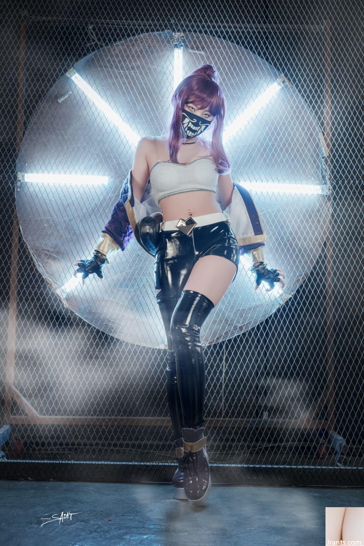 (Thánh Photolife) Yuna's cos vol.04 – KDA Akali & Nier Automata 2B (64P) - Ảnh 6