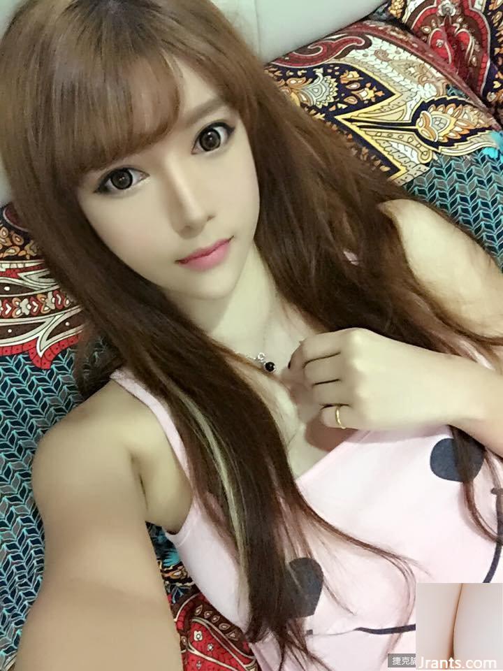 Ngực 36D Madou selfie gợi cảm-Anqelina Huanhuan - Ảnh 74