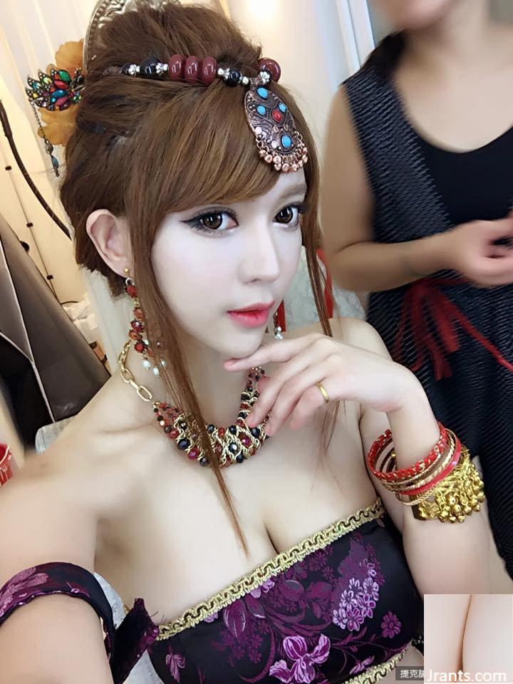 Ngực 36D Madou selfie gợi cảm-Anqelina Huanhuan - Ảnh 84