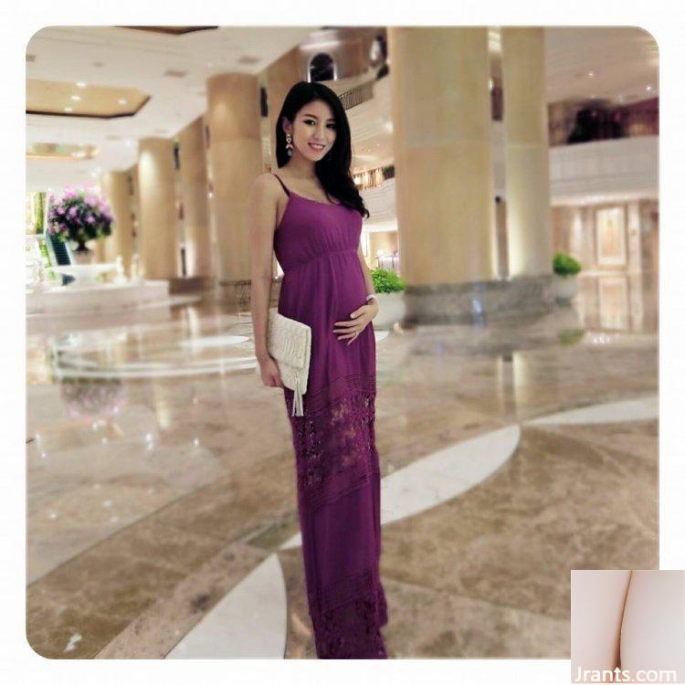 Blogger xinh đẹp ~ Nancy Jiarong Cai ~ Cô đang mang thai hơn 5 tháng, tham dự một sự kiện trong bộ trang phục cúp ngực khiến thân hình nóng bỏng nhưng vẫn khiến người ta chảy nước dãi (25P) - Ảnh 14