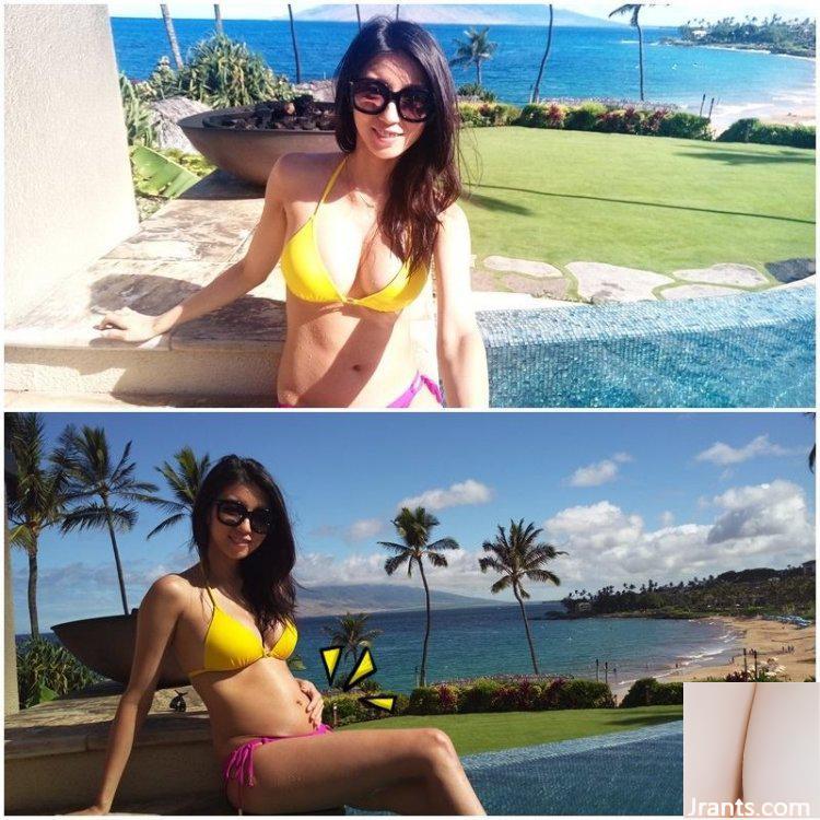 Blogger xinh đẹp ~ Nancy Jiarong Cai ~ Cô đang mang thai hơn 5 tháng, tham dự một sự kiện trong bộ trang phục cúp ngực khiến thân hình nóng bỏng nhưng vẫn khiến người ta chảy nước dãi (25P) - Ảnh 3