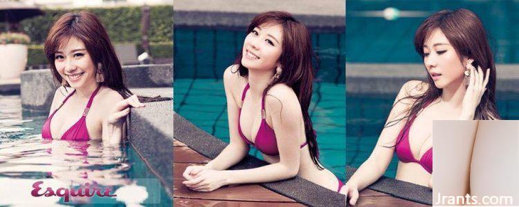 Zhang Baolan xuất hiện trong bộ váy cúp ngực gợi cảm tại hiện trường pha chế rượu, công chúng bảo vệ mắt (52P) - Ảnh 31