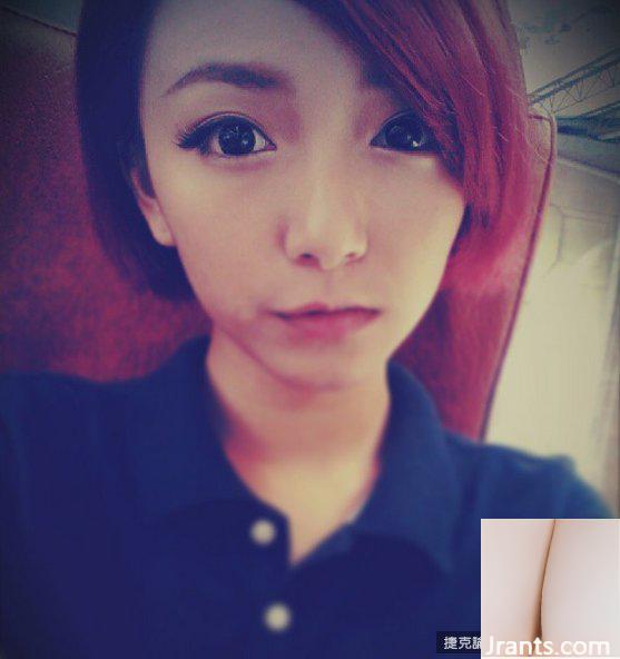 Hot girl tóc ngắn Ginger Bagel gợi cảm và vui tươi (20P)