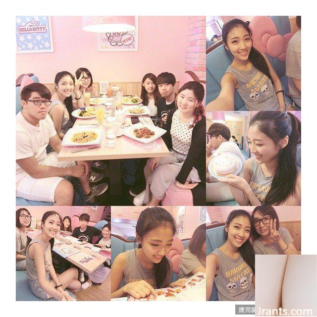 Cô nàng nóng bỏng với làn da trắng, ngọt ngào và ngực khủng Tiancai đến từ Đại học Y Trung Sơn ~ Emily ~ nóng bỏng bên đường ray đến nỗi cô sẵn sàng khoe dáng bằng những bức ảnh cắt xẻ sâu (59P) - Ảnh 34