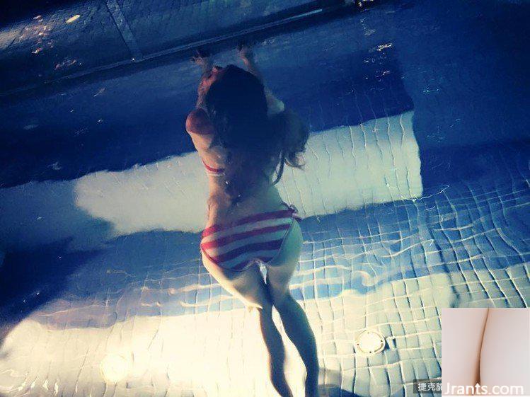 Gái đẹp 32C ~Guo Kaixin ~ Bộ ảnh bikini nóng bỏng mông trái đào nóng đến khó ăn (39P) - Ảnh 38