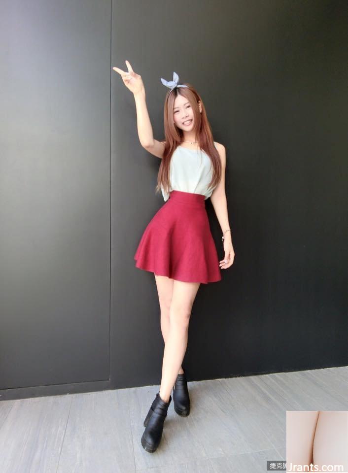 Hot girl 32C ~ Ji Jier ~ Đường nét sự nghiệp chữ V khoét sâu và hồng hào dữ dội trên giường (23P) - Ảnh 2