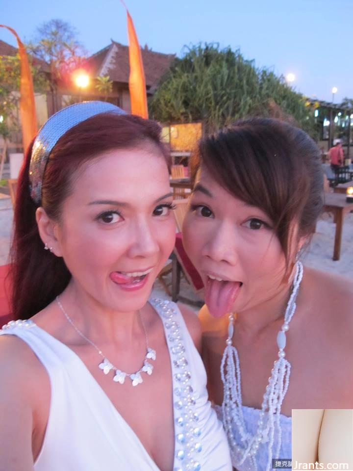 Áo choàng tắm Ding Guolin Court-Half, E-cup, ngực đẹp, bán khỏa thân, ngực khủng, siêu nóng bỏng (19P) - Ảnh 3