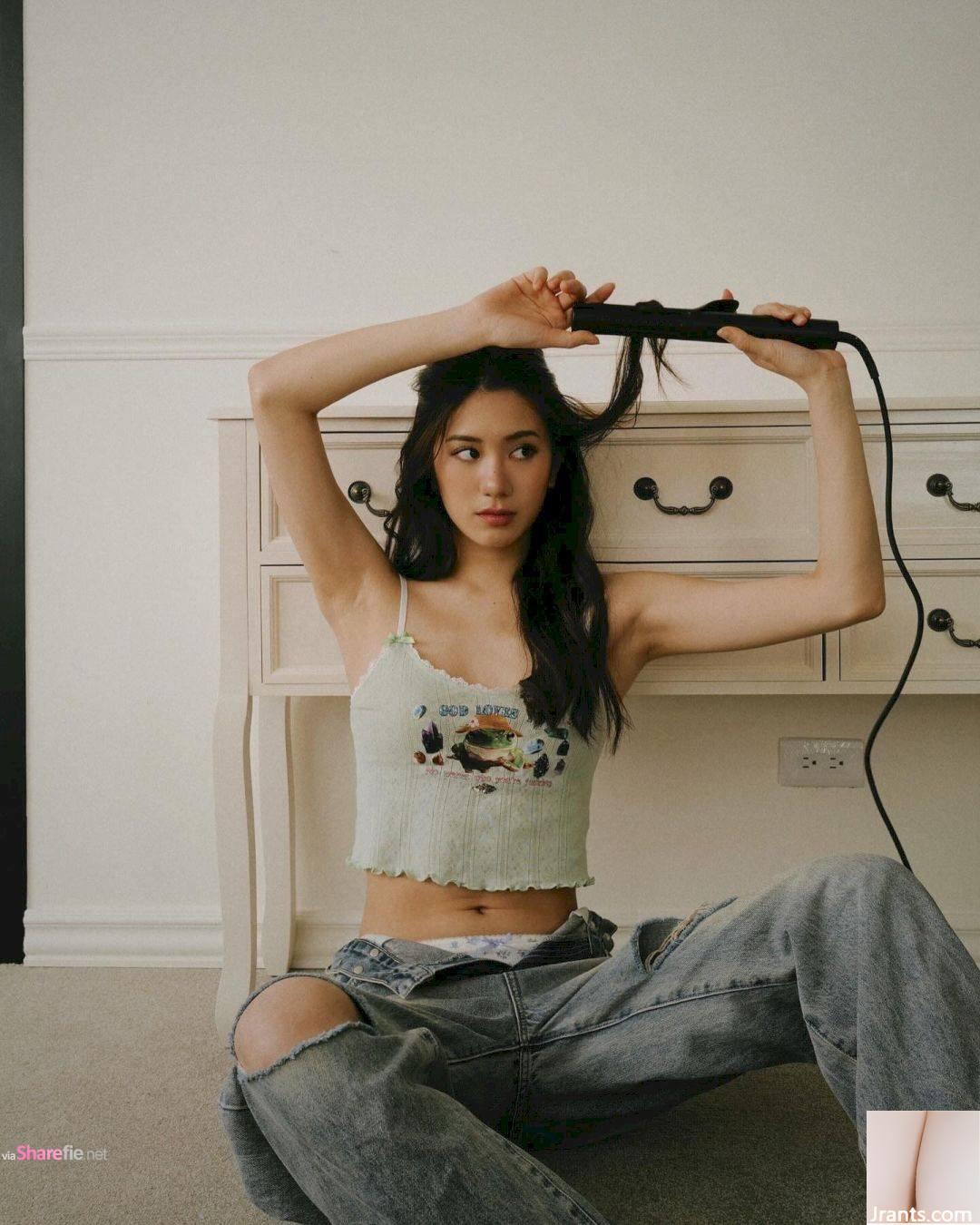 Kristy, một cô gái xinh đẹp đến từ Đài Loan, có khuôn mặt thanh tú, khí chất ngọt ngào như một ngôi sao và đường cong cơ thể cao ráo, gợi cảm. - Ảnh 10