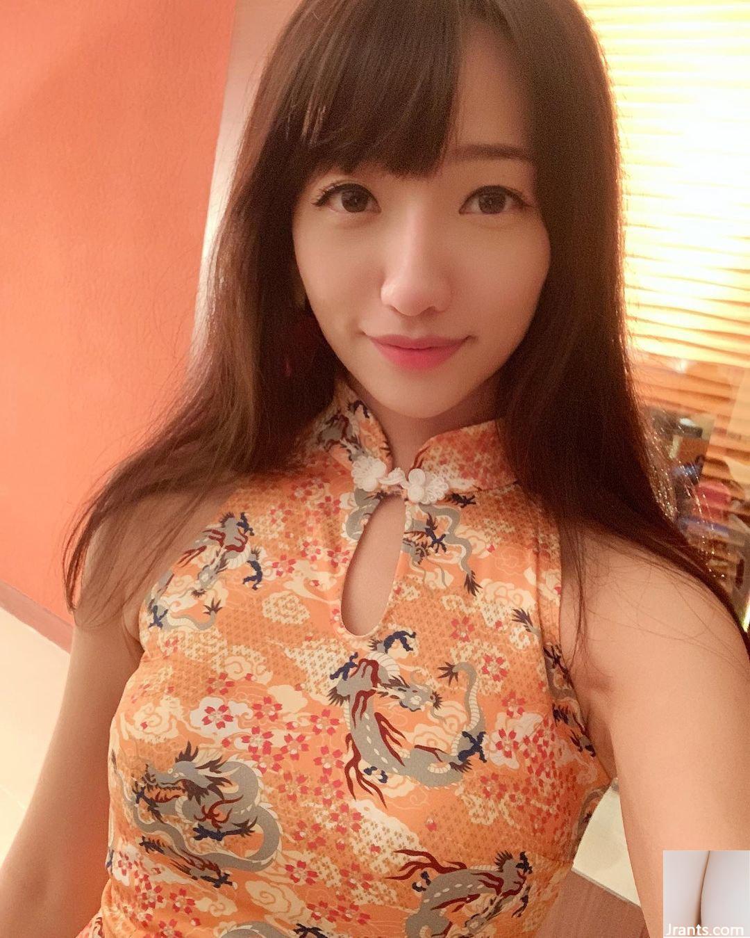 (C) Thân hình nóng bỏng và nụ cười ngọt ngào của Xinjie thật quyến rũ (10P) - Ảnh 9