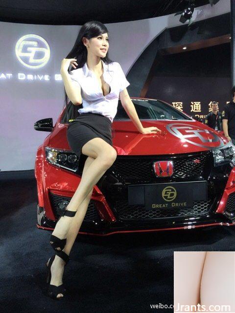 Hình ảnh sườn xám đầy đặn, 175 người mẫu triển lãm ô tô khác Panado Ya (24P) - Ảnh 12