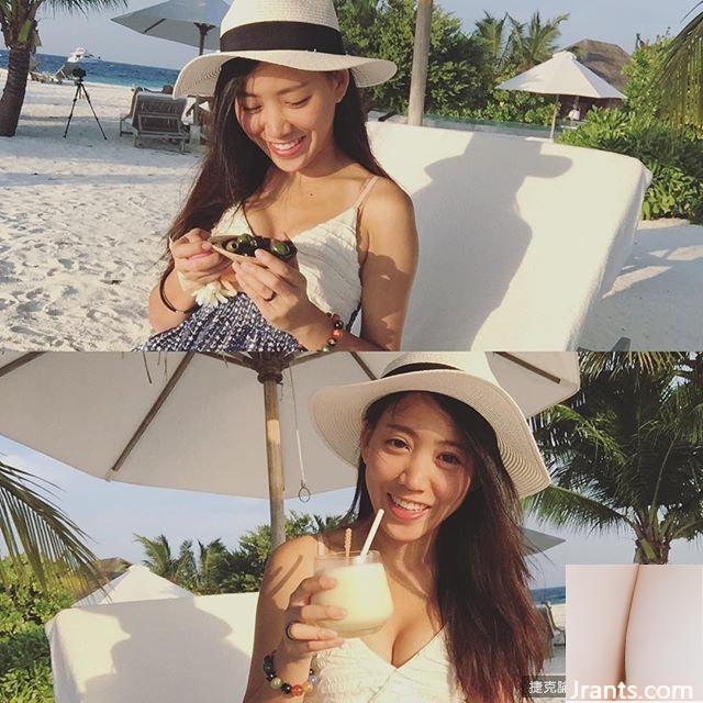 Cô gái ngọt ngào trong nắng với đôi chân thẳng đẹp ~ Tiffany Chu ~ dáng chuẩn trong bộ bikini + vòng eo rắn nước lộn ngược (41P) - Ảnh 30