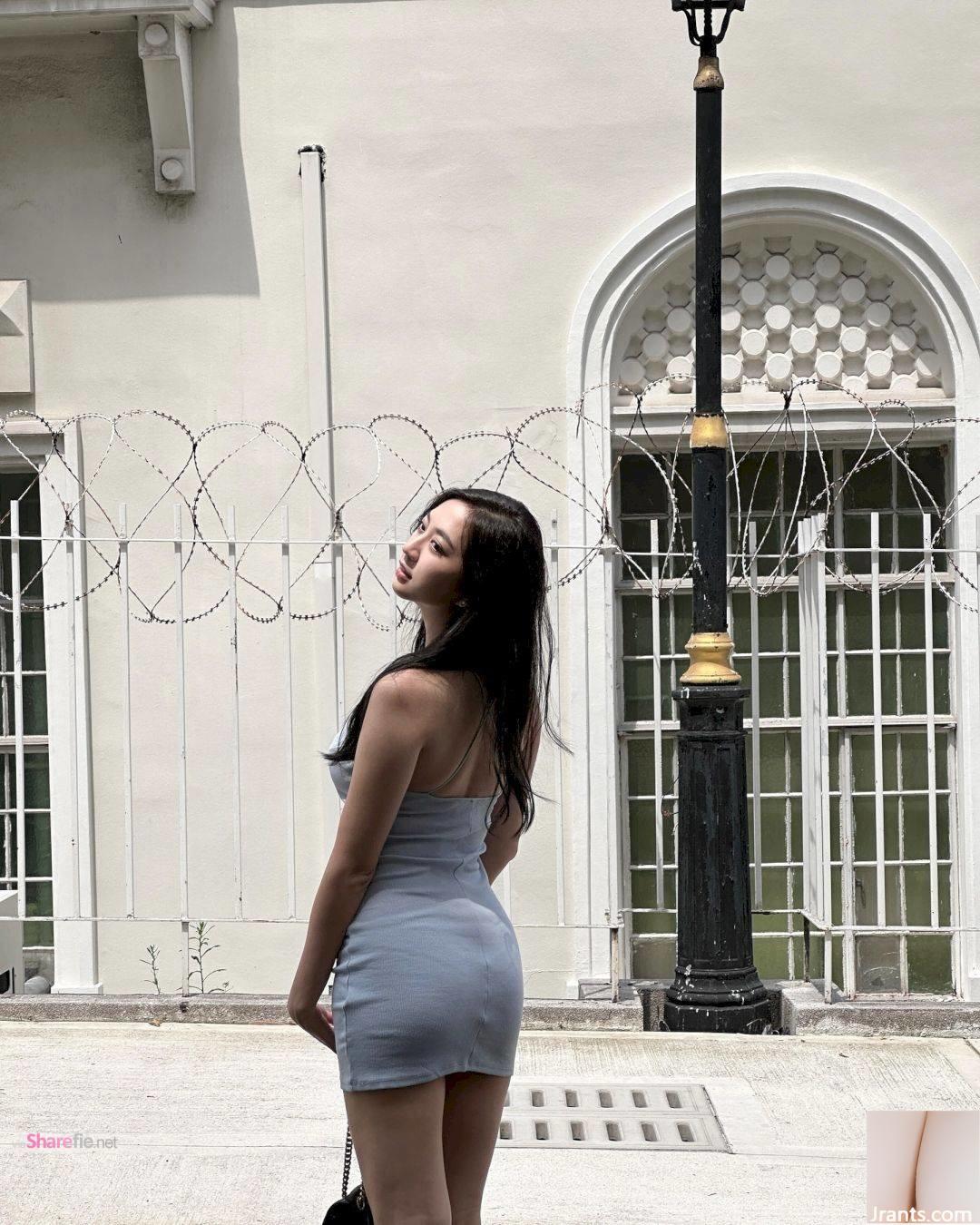 JV Chua, cô gái xinh đẹp đến từ Malaysia, có khuôn mặt ngọt ngào, đôi chân cao và đường cong dài, tỷ lệ hoàn hảo và rất quyến rũ - Ảnh 3