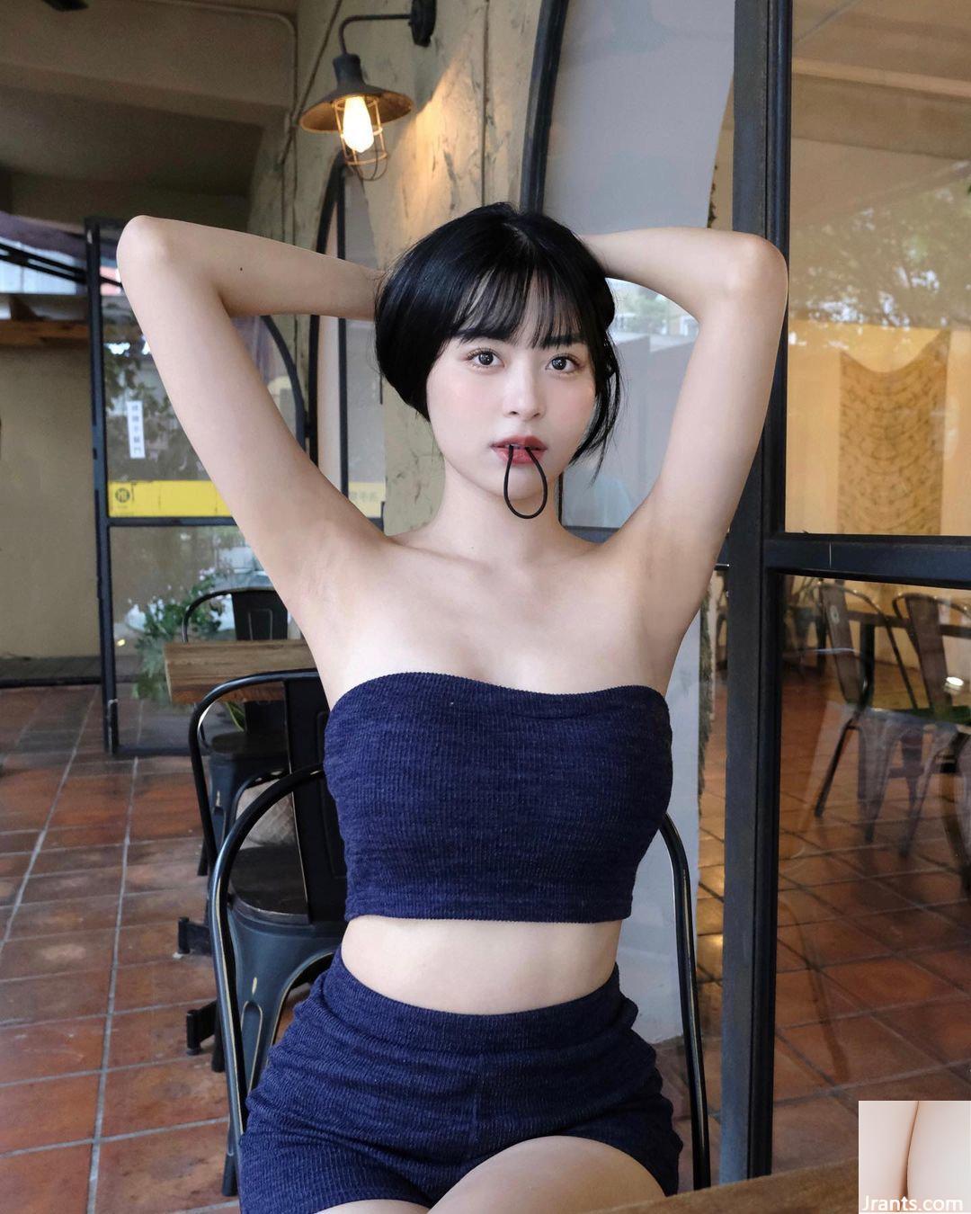 Top girl “Yu Jiayi” có làn da trắng, ngực đẹp và vòng eo thon gọn ai có thể chịu nổi đường cong cơ thể này (10P) - Ảnh 4