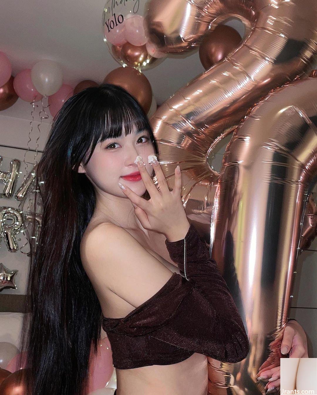 Top girl “Yu Jiayi” có làn da trắng, ngực đẹp và vòng eo thon gọn ai có thể chịu nổi đường cong cơ thể này (10P) - Ảnh 8