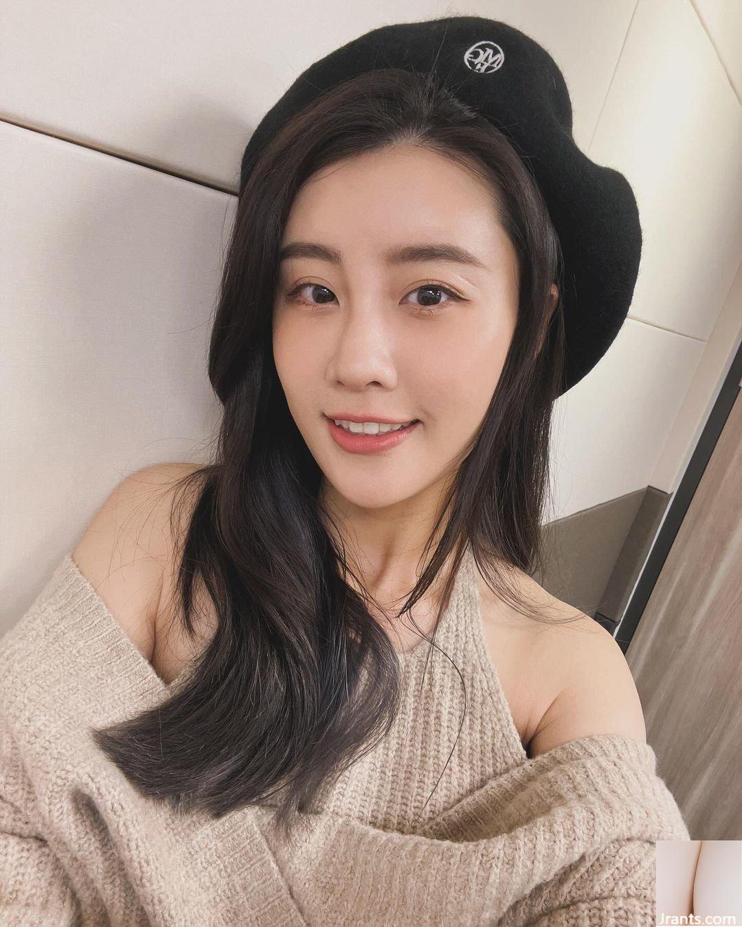 “Lin Zhenyi YUNA” có nụ cười ngọt ngào, quyến rũ và làn da trắng ngần có thể tan vỡ khi thổi (10P) - Ảnh 6