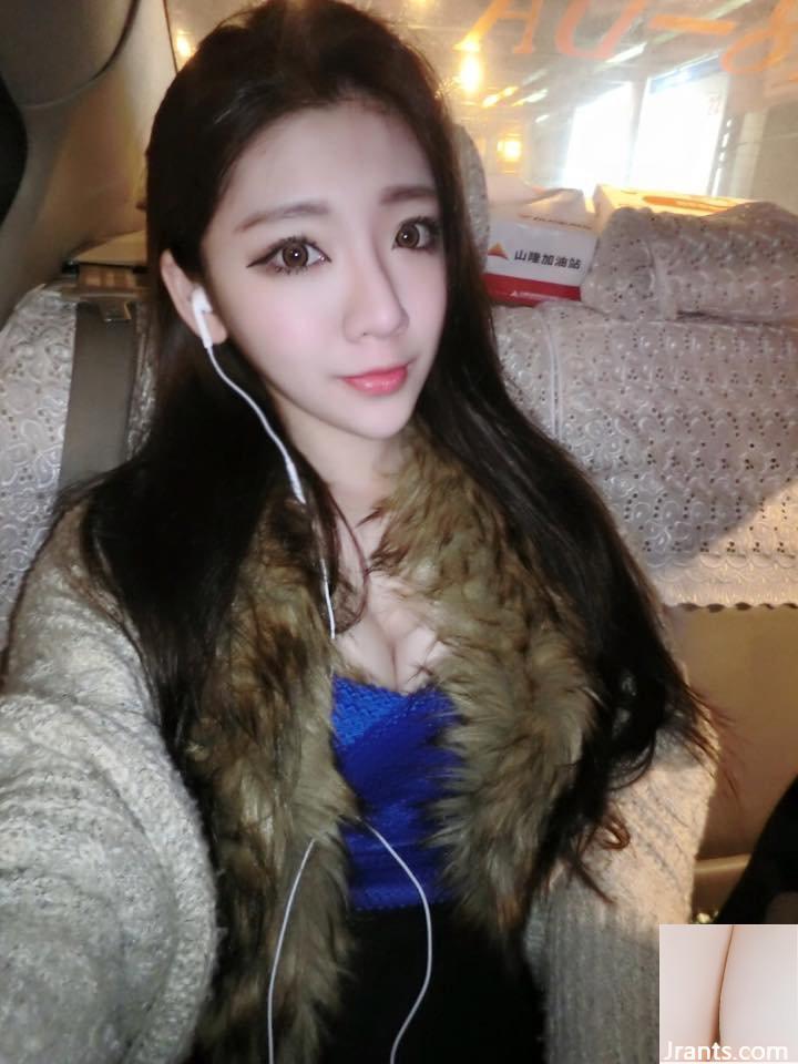 Hoa khôi quán burger Huang Guanjie là mỹ nhân phụ trợ phong cách Hàn Quốc - Ảnh 13