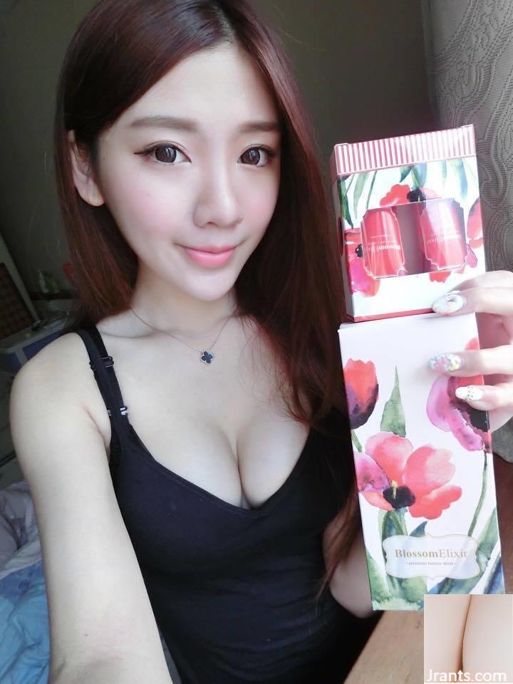 Hoa khôi quán burger Huang Guanjie là mỹ nhân phụ trợ phong cách Hàn Quốc - Ảnh 16