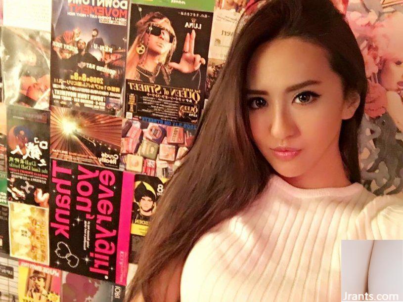 Cựu người mẫu gợi cảm da đen và gợi cảm ~ Qiangqiang (Lin Jialing) ~ khỏa thân hoàn toàn trên giường khách sạn Hồng Kông, thân hình đẹp và siêu hấp dẫn (47P - Ảnh 15