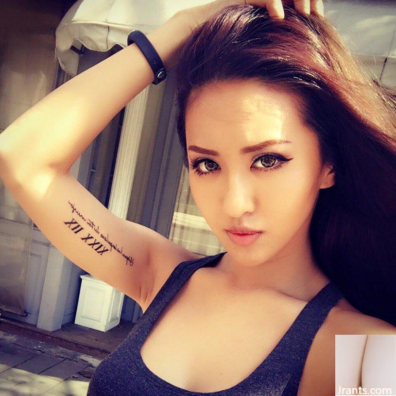 Cựu người mẫu gợi cảm da đen và gợi cảm ~ Qiangqiang (Lin Jialing) ~ khỏa thân hoàn toàn trên giường khách sạn Hồng Kông, thân hình đẹp và siêu hấp dẫn (47P - Ảnh 33