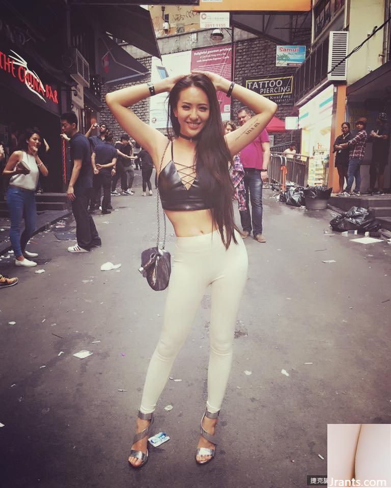 Cựu người mẫu gợi cảm da đen và gợi cảm ~ Qiangqiang (Lin Jialing) ~ khỏa thân hoàn toàn trên giường khách sạn Hồng Kông, thân hình đẹp và siêu hấp dẫn (47P - Ảnh 44