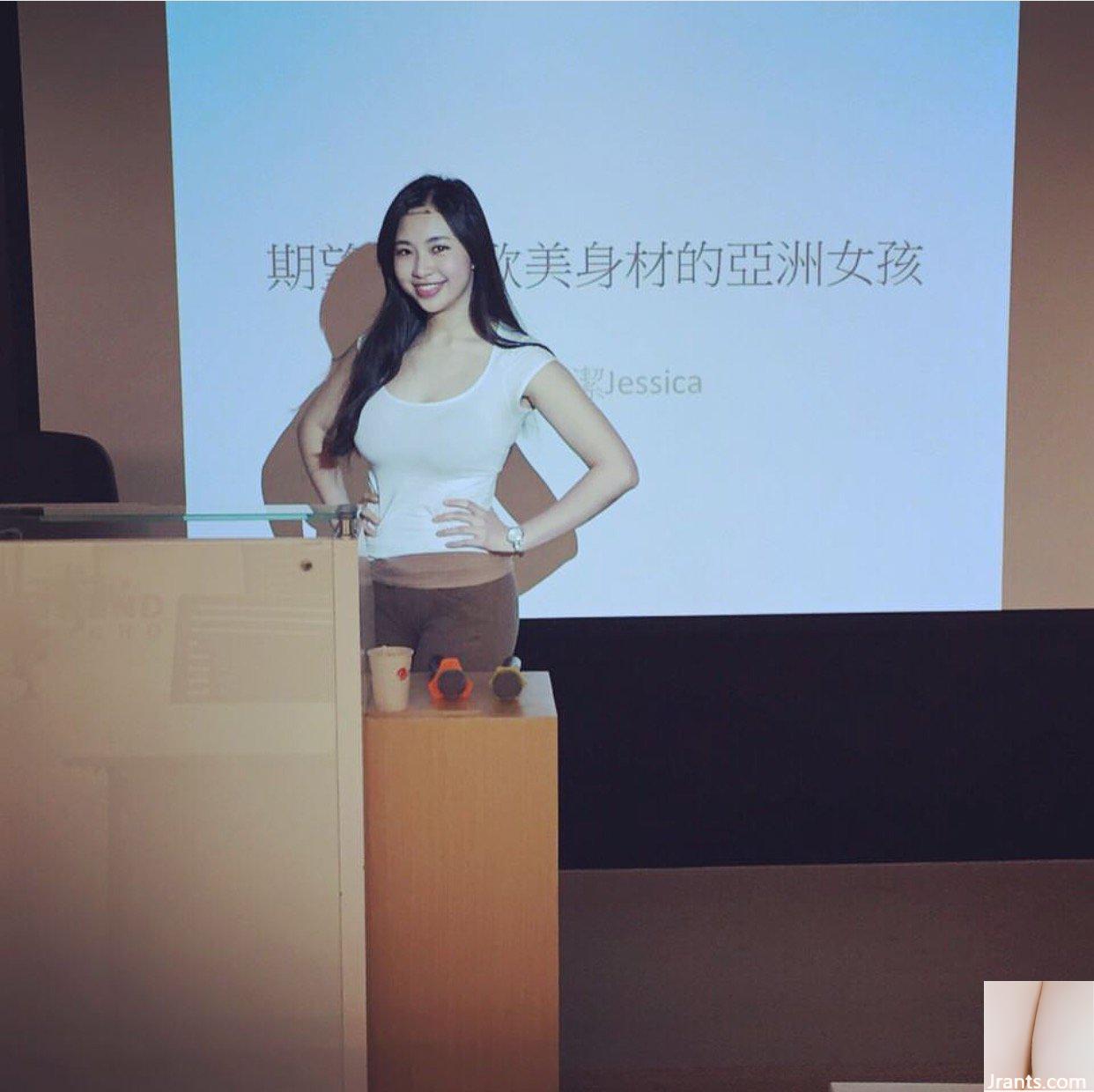 Cô gái siêu gợi cảm 34D với cặp mông săn chắc ~ Cai Yunjie ~ Kết quả tập thể dục tự thân và cặp mông đẹp khiến người ta chết lặng