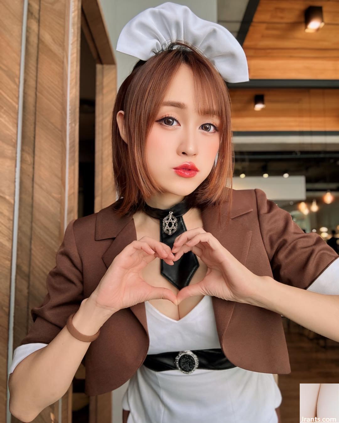 Cô gái xinh đẹp vui tính “Wu Qianwei” có dáng người quyến rũ và rãnh sâu quyến rũ khá bắt mắt (10P) - Ảnh 4