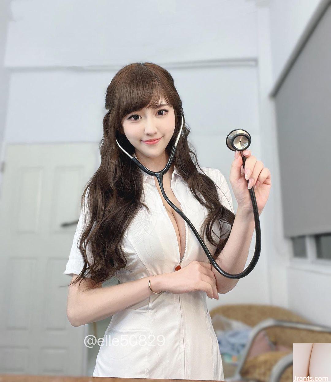 Cô y tá ngọt ngào “Elle” có thân hình bụ bẫm và nét duyên dáng quyến rũ, rất mạnh trong việc thu hút các trận chiến (10P)