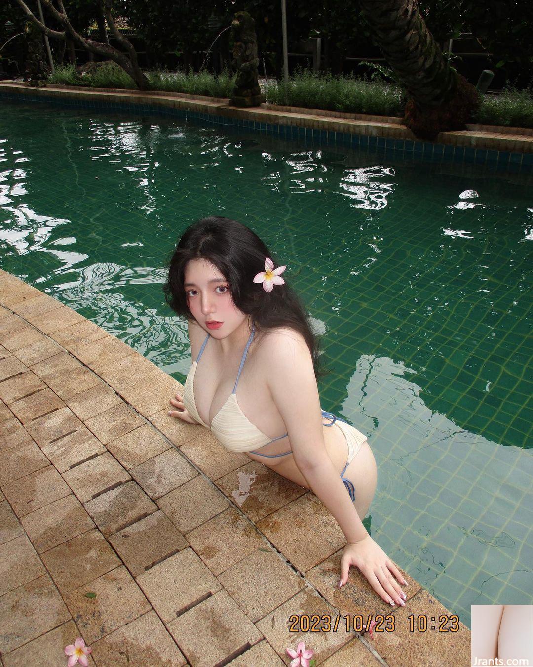 Thân hình bụ bẫm của cô gái trẻ ngực khủng “Qiu Zhiqi” cực kỳ quyến rũ (10P) - Ảnh 7