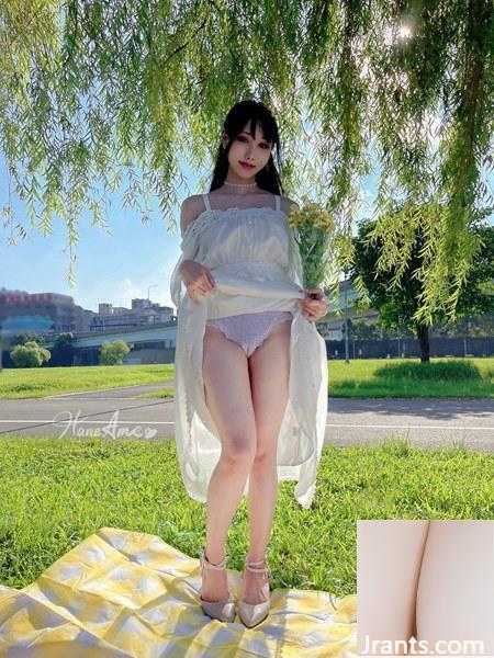 (Thu thập trực tuyến) Cô gái phúc lợi HaneAme “Dã ngoại mùa hè” Độc quyền VIP (49P) - Ảnh 5