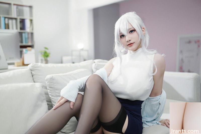 (Bộ sưu tập trực tuyến) Cô gái phúc lợi Youai “Cô gái tuyết góa phụ” Độc quyền VIP (71P) - Ảnh 21