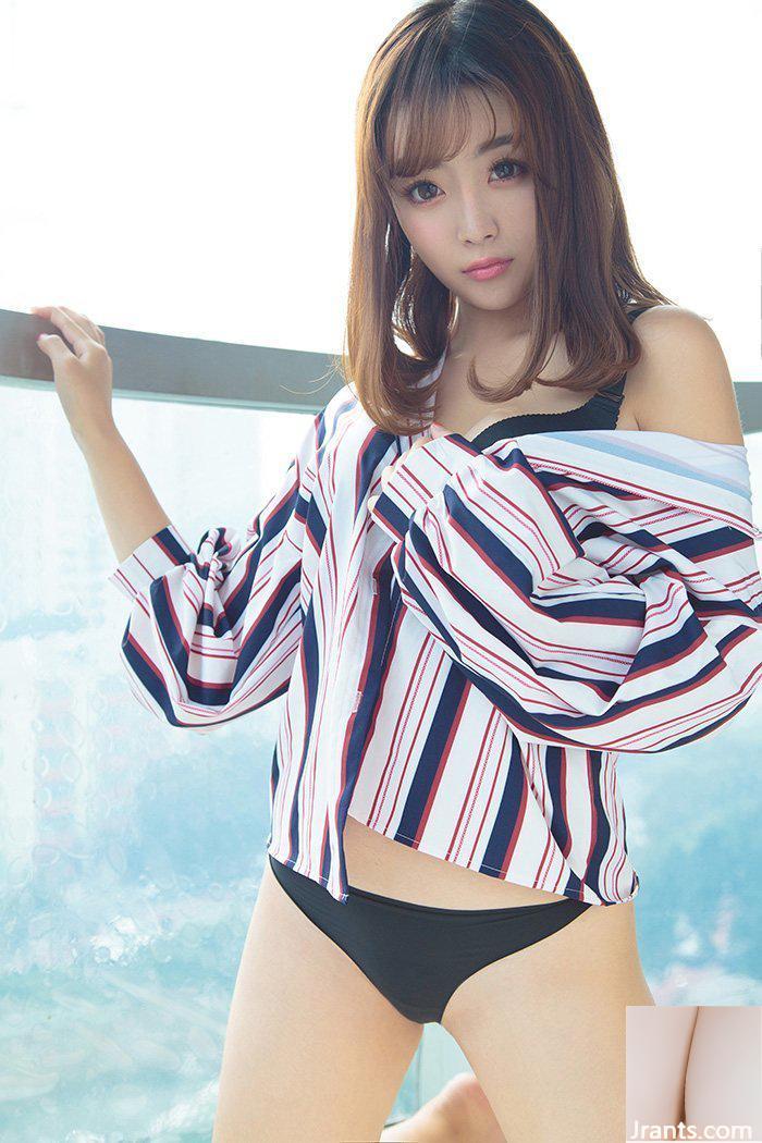 Thiếu nữ quyến rũ Chen Qiqi không bao giờ chán bộ ngực ngọt ngào và cặp mông béo (65P) - Ảnh 15