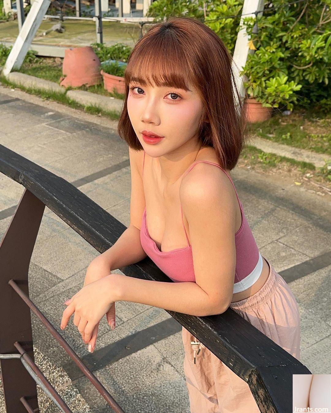 Hot girl tóc ngắn “Peng Peng Rourou” công khai khoe vóc dáng bụ bẫm, đường cong dữ dằn và vẻ ngoài quyến rũ (10P) - Ảnh 4