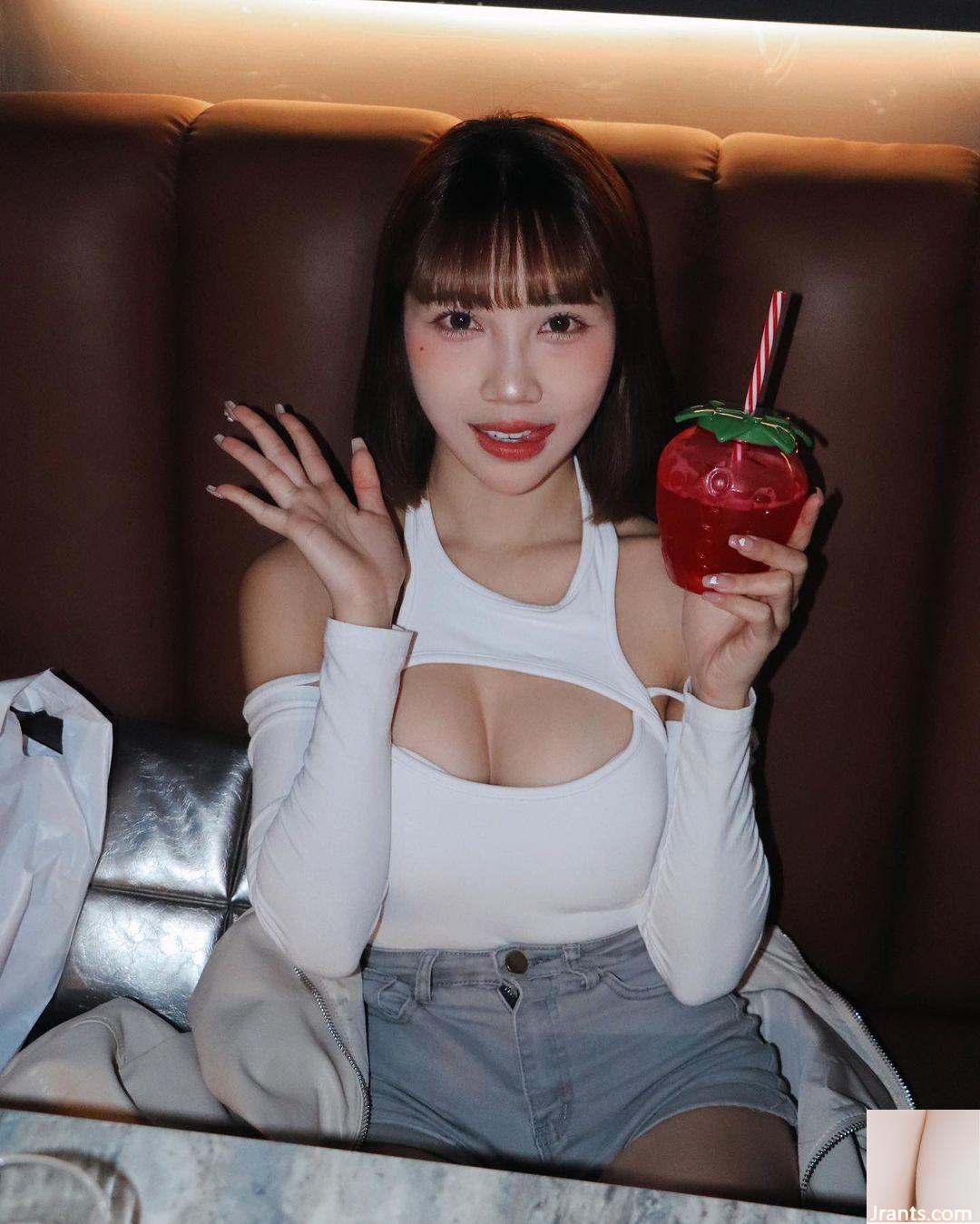 Hot girl tóc ngắn “Peng Peng Rourou” công khai khoe vóc dáng bụ bẫm, đường cong dữ dằn và vẻ ngoài quyến rũ (10P) - Ảnh 5
