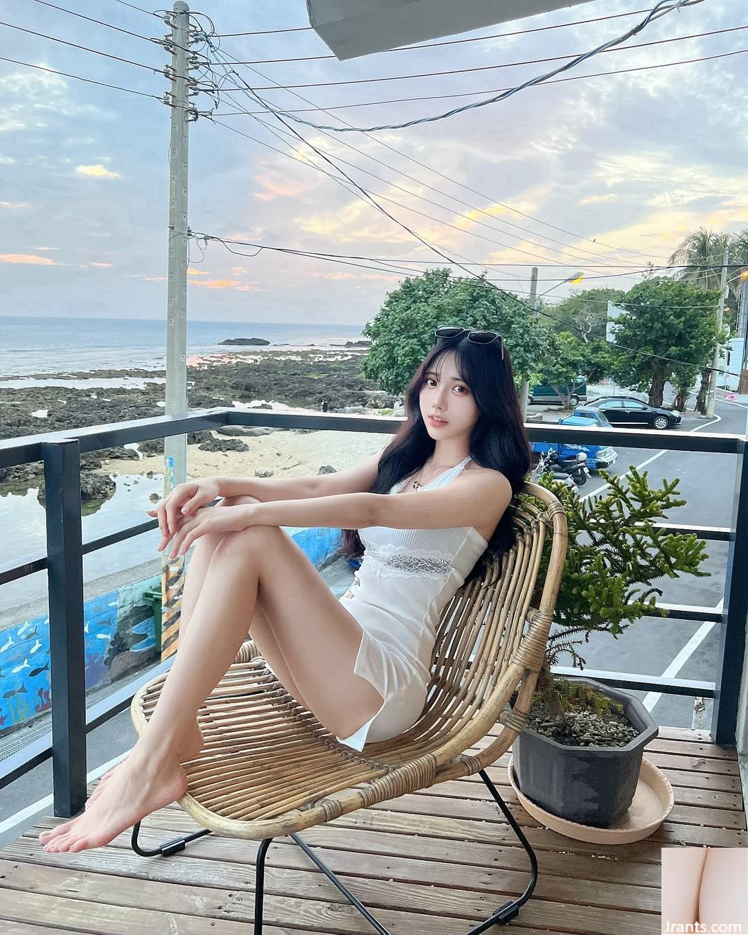 Bộ ngực và đôi chân đẹp của “Zhang Qiqi” trực tiếp thách thức giới hạn tầm nhìn của bạn (10P) - Ảnh 3