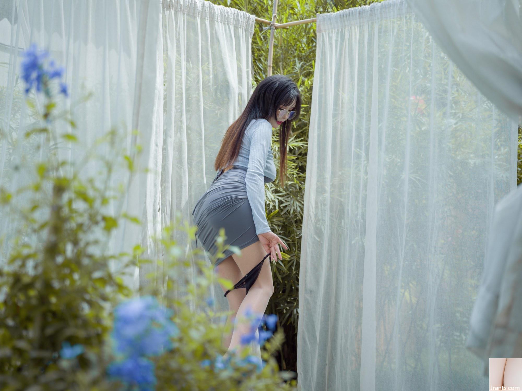 “Váy mồi nhử ngây thơ” của Qiu và Keji để lộ cặp mông săn chắc cho bạn xem (52P) - Ảnh 17