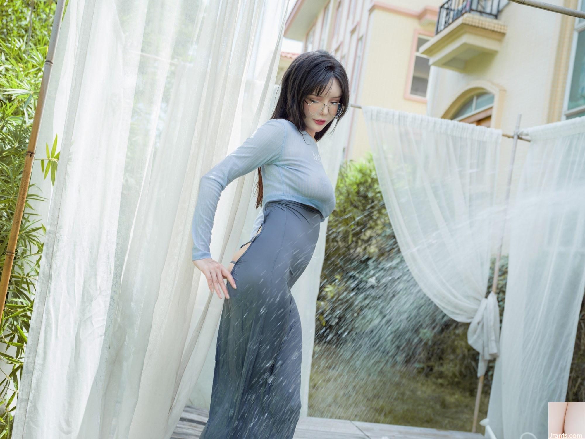 “Váy mồi nhử ngây thơ” của Qiu và Keji để lộ cặp mông săn chắc cho bạn xem (52P) - Ảnh 33