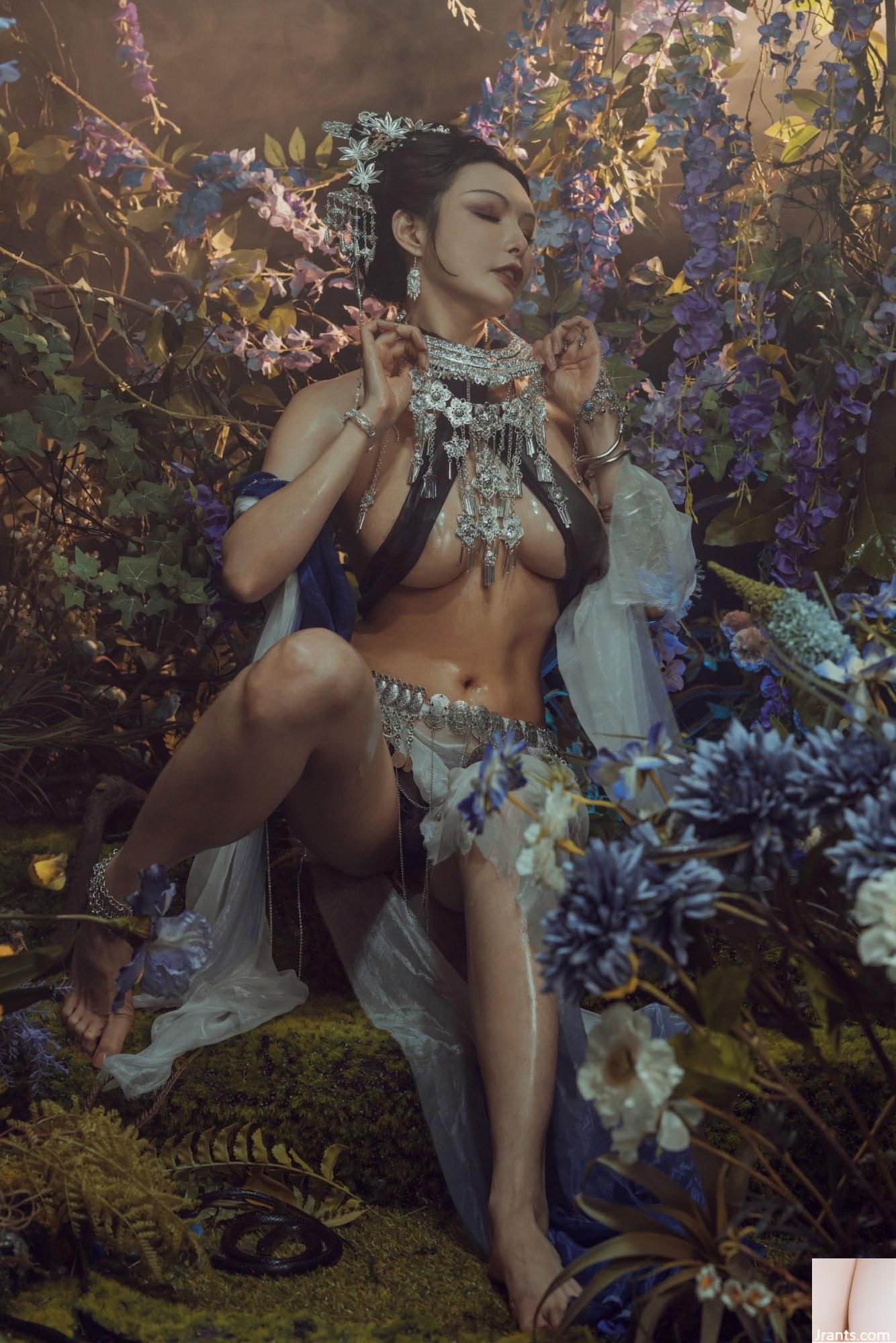 “Vũ công Trung Đông 2” của Qiu và Corgi giải phóng bộ ngực tuyết khiến người ta mê mẩn (36P) - Ảnh 13