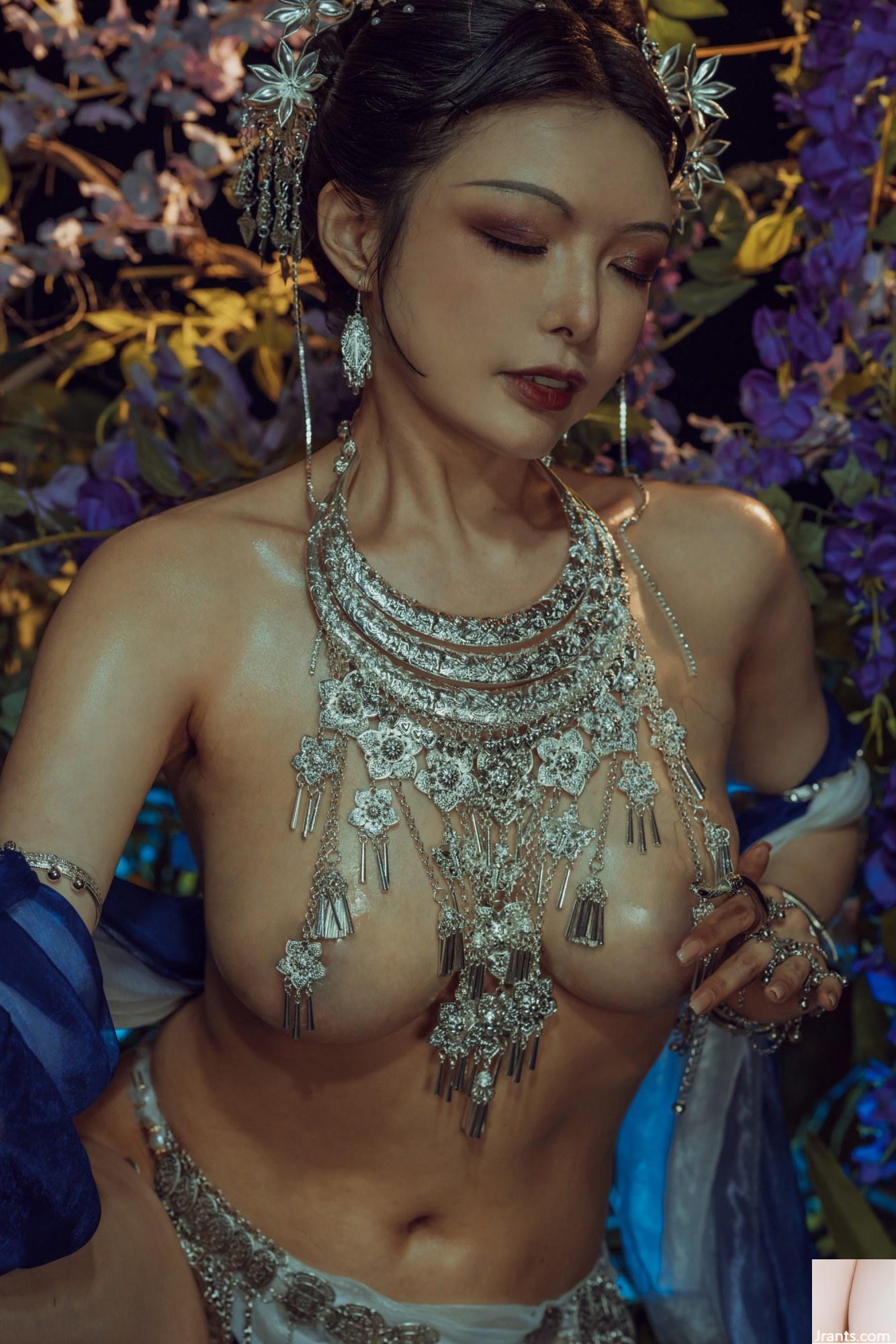 “Vũ công Trung Đông 2” của Qiu và Corgi giải phóng bộ ngực tuyết khiến người ta mê mẩn (36P) - Ảnh 7