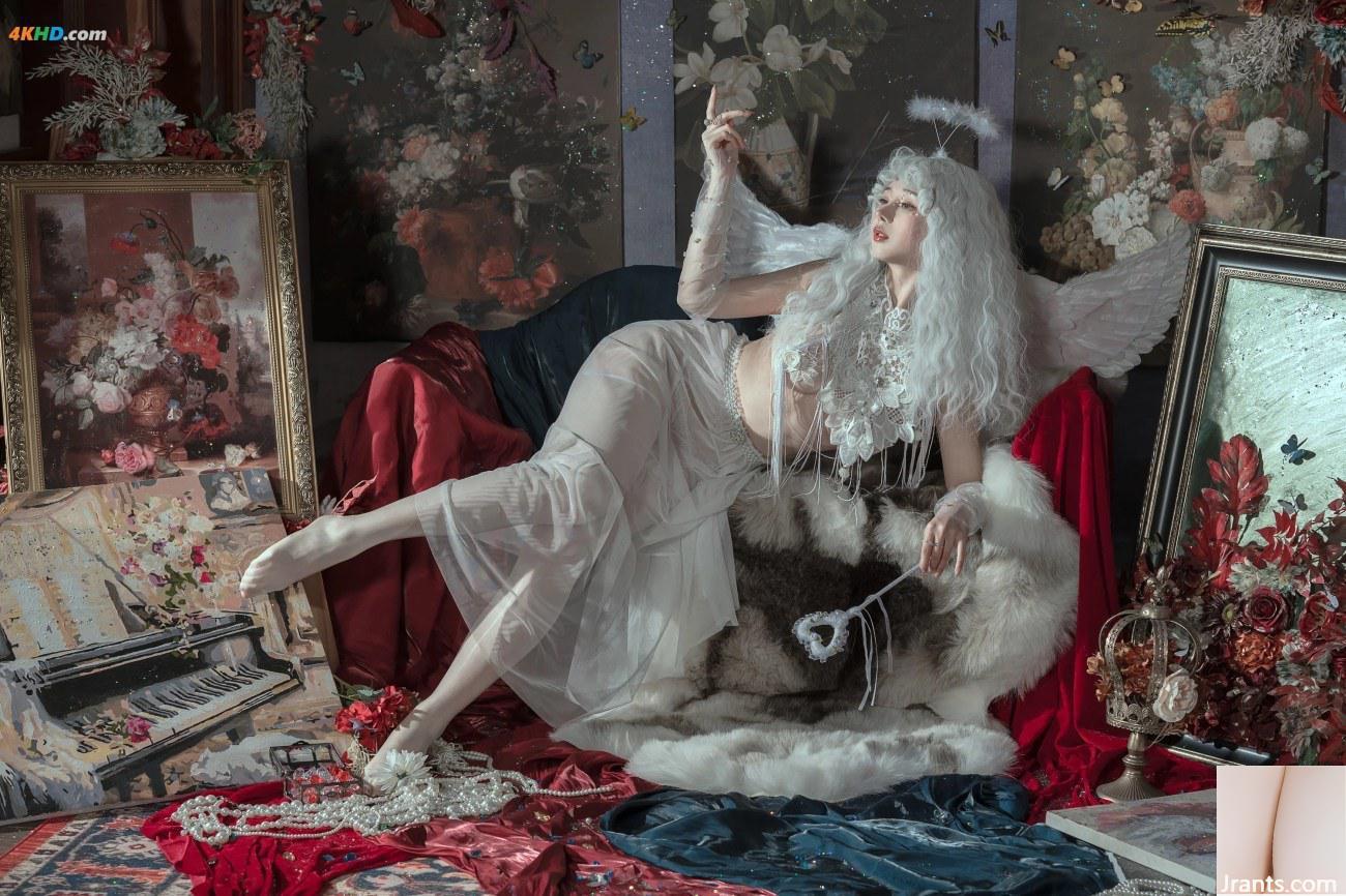 Cosplay Yunxixi – Thiên thần (50P) - Ảnh 18