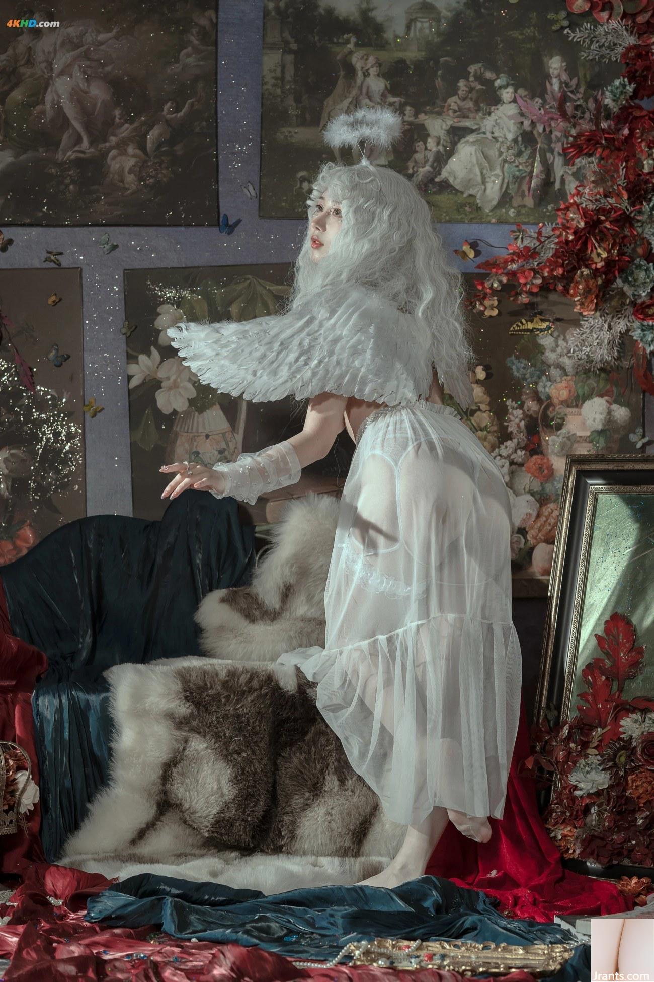 Cosplay Yunxixi – Thiên thần (50P) - Ảnh 31