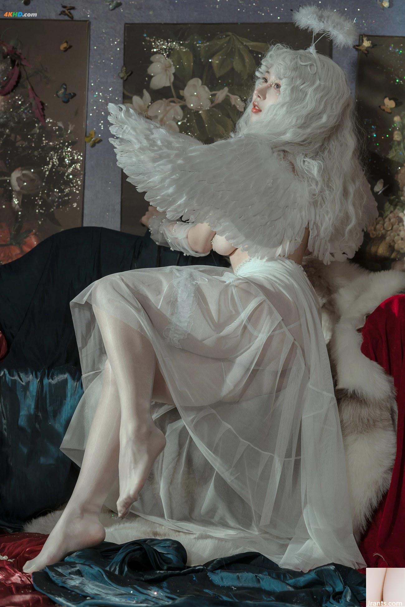 Cosplay Yunxixi – Thiên thần (50P) - Ảnh 39