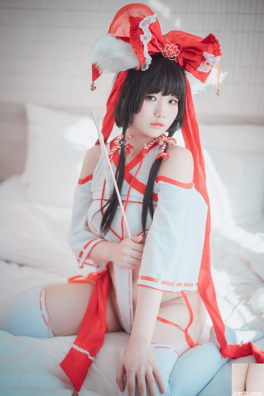 Mimmi , (DJAWA) Kitsune Miko A.Ver (65P) - Ảnh 14
