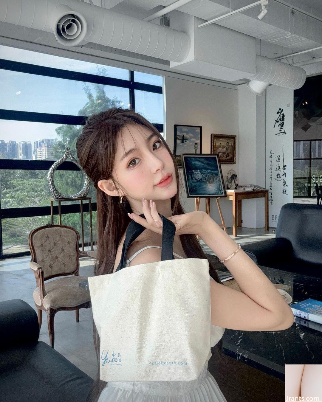 “Caixuan Ning” có làn da trắng nõn, siêu ngon, ngọt ngào và hôi (10P) - Ảnh 6