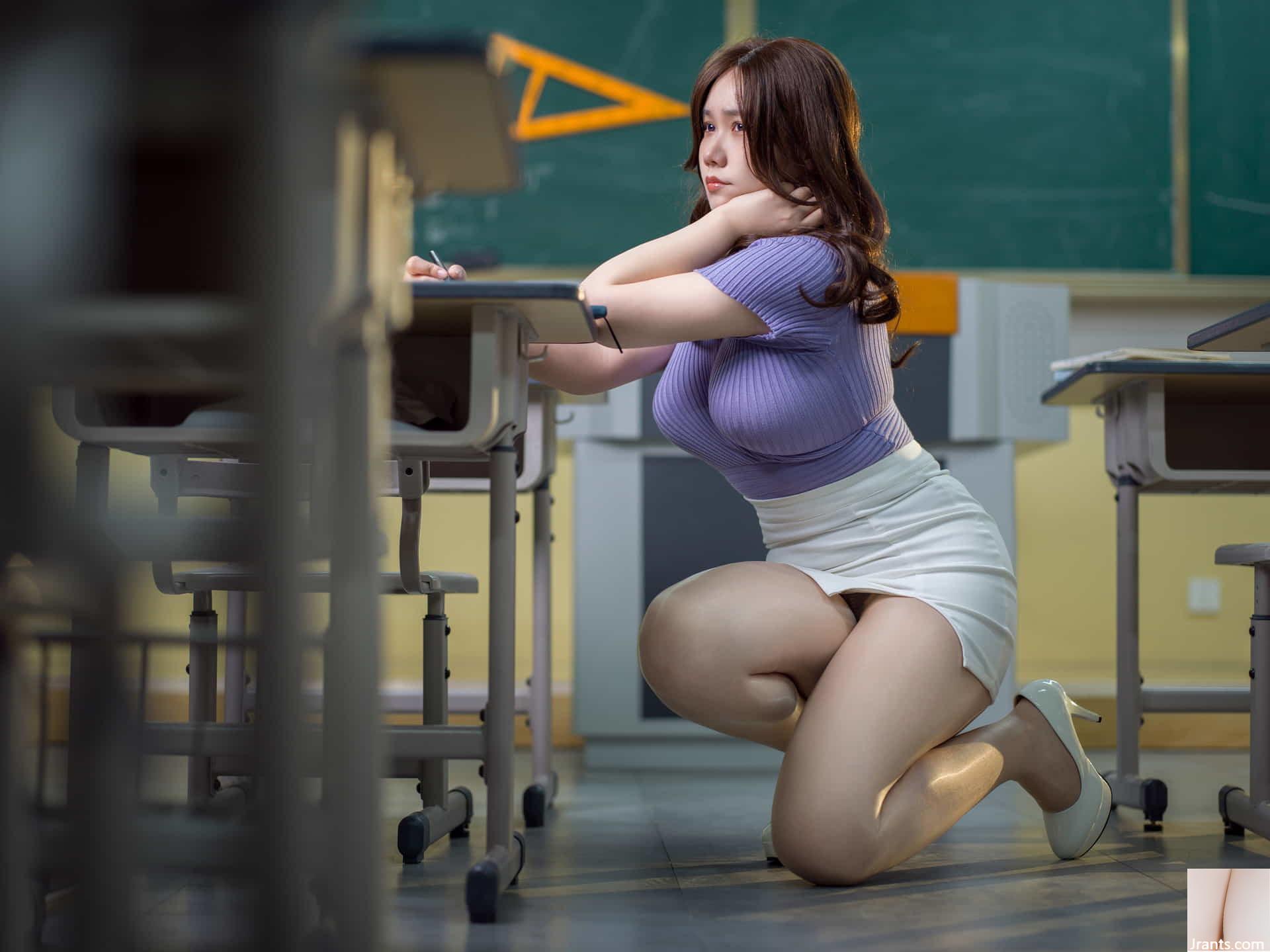 Mahua Jiang – Giáo viên bảo thủ SỐ 041 + Pearl Cô gái dễ thương (80P)