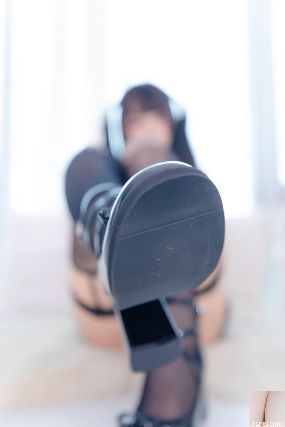 Đường cong trước sau đầy quyến rũ của “Áo vest đen 3” của Kagakusaka Mafuyu (75P) - Ảnh 17