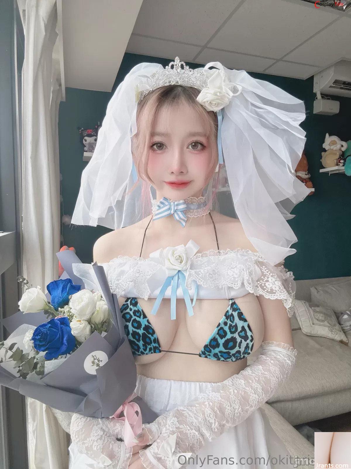 Okita Rinka (OKita Rinka) – Cô dâu (76P) - Ảnh 75